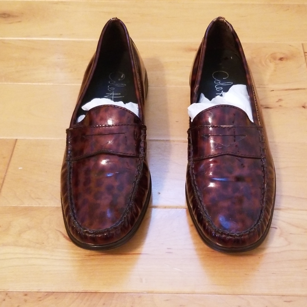 Cole Haan Animal Print loafers